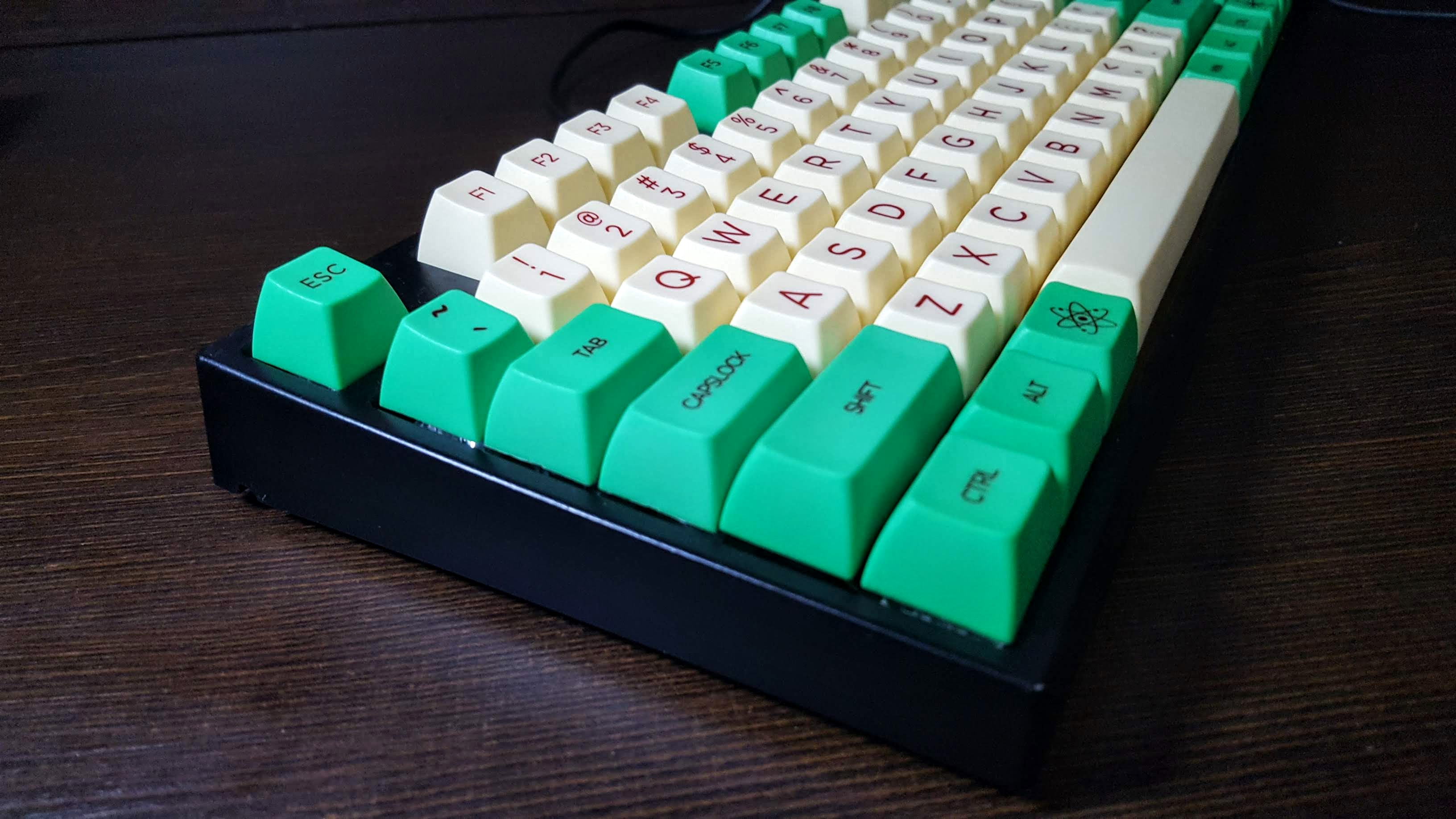 Figure 20: XD87 keyboard finished.