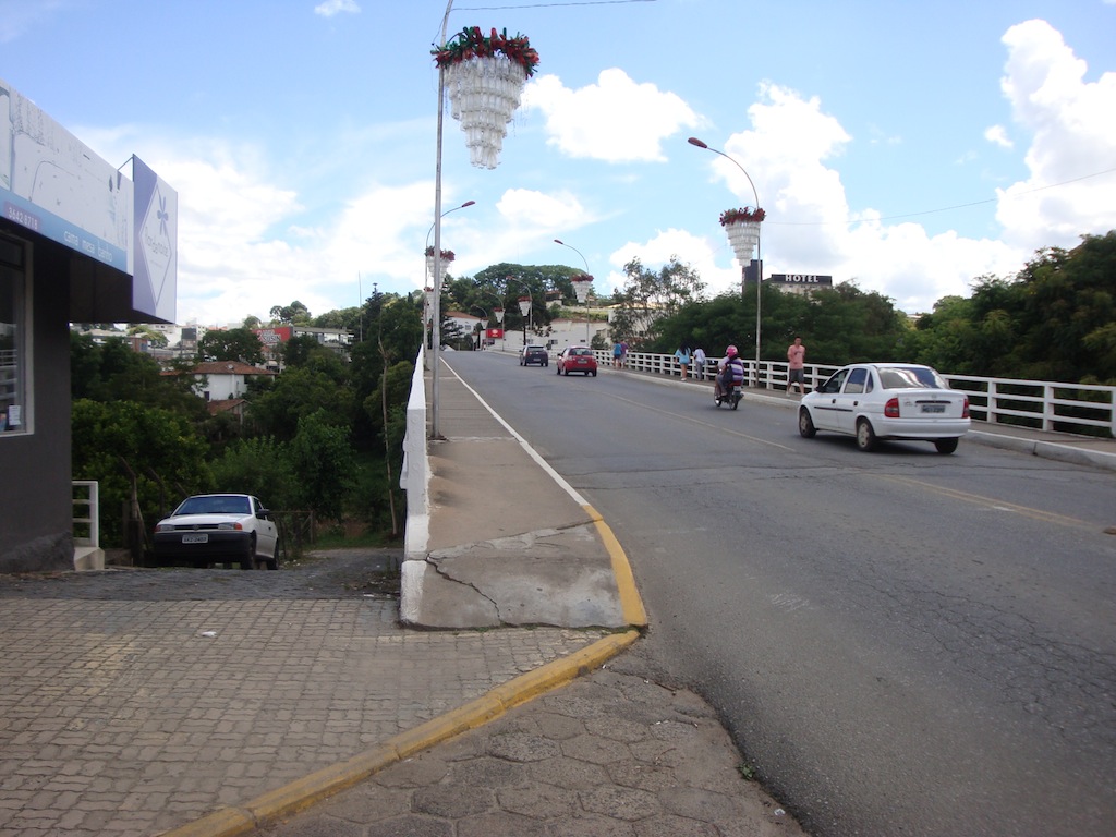 Figura 2: Olhando para Mafra a partir da ponte rodoviária