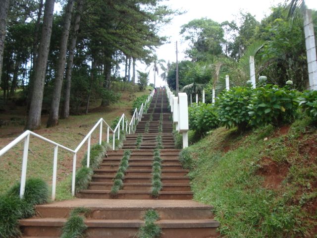 Figura 54: Escadaria do Morro do Cristo (União da Vitória/PR)