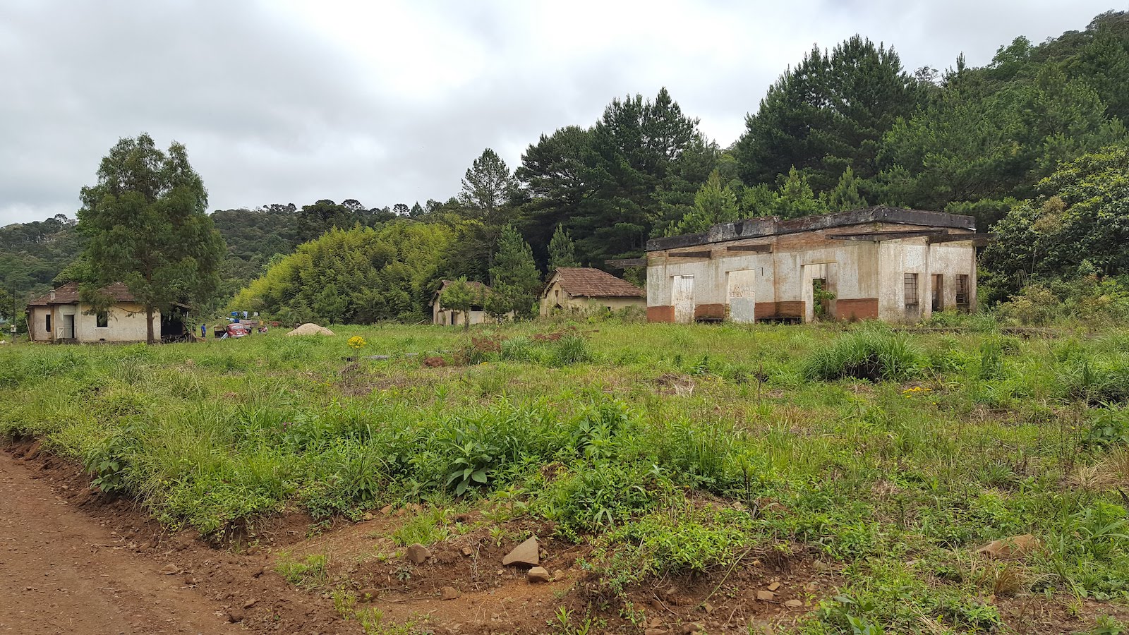 Figura 20: Estação abandonada Nova Galícia, Porto União