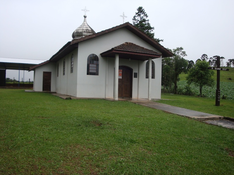 Figura 19: Igreja ucraniana em Nova Galícia, Porto União