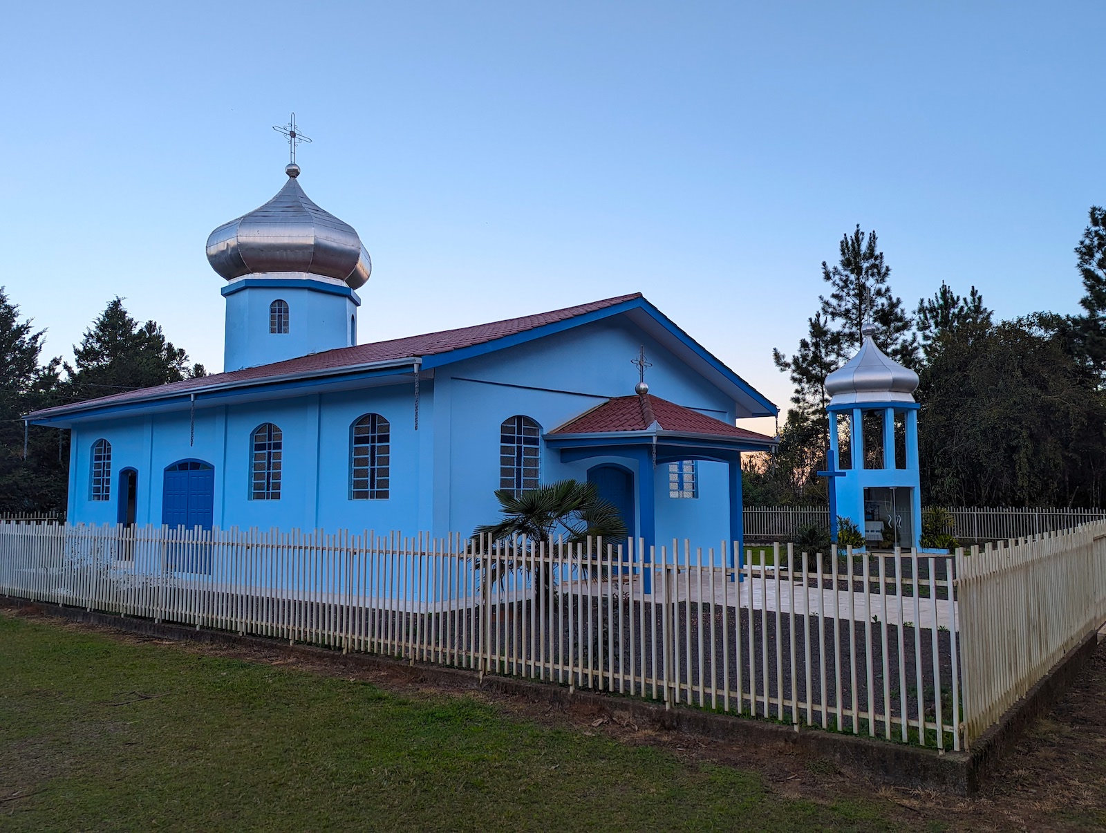 Figura 22: Igreja ucraniana em Achiles Stenghel Velho, Porto União
