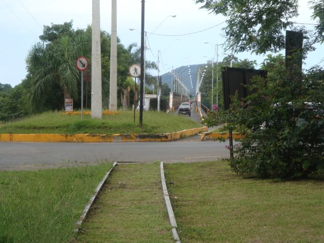 Figura 51: Antiga saída da ferrovia Itararé-Uruguai para o Paraná