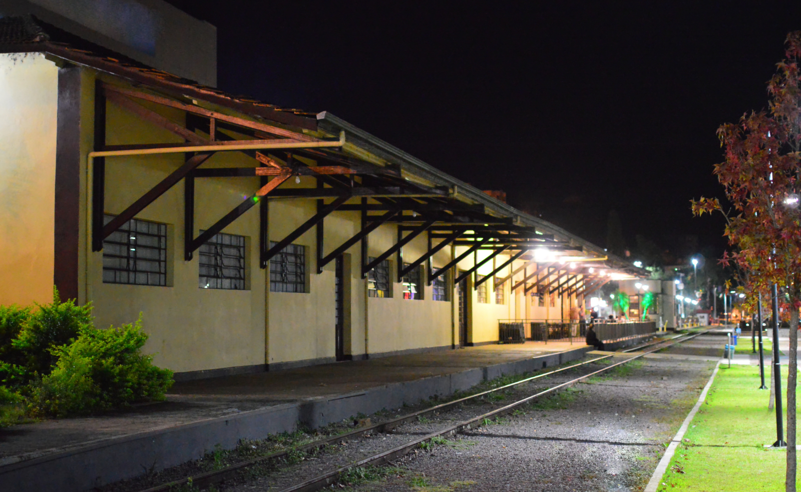 Figura 9: Estação ferroviária de Videira/SC convertida em parque linear