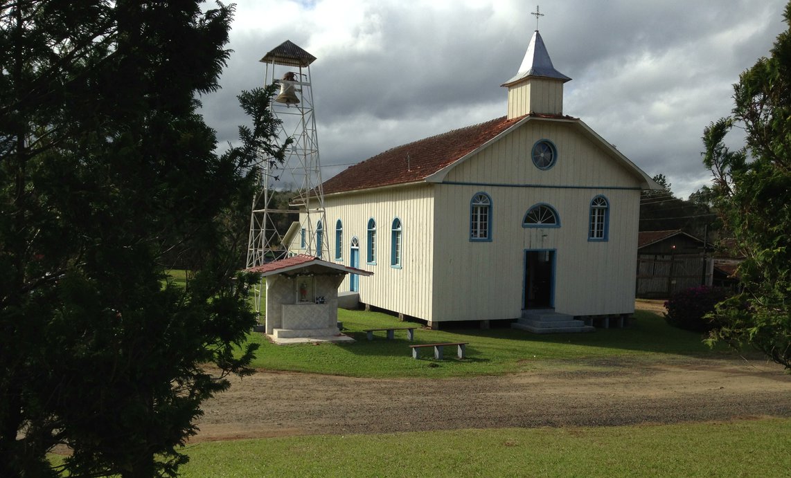 Figura 24: Igreja de madeira em Tangará/SC