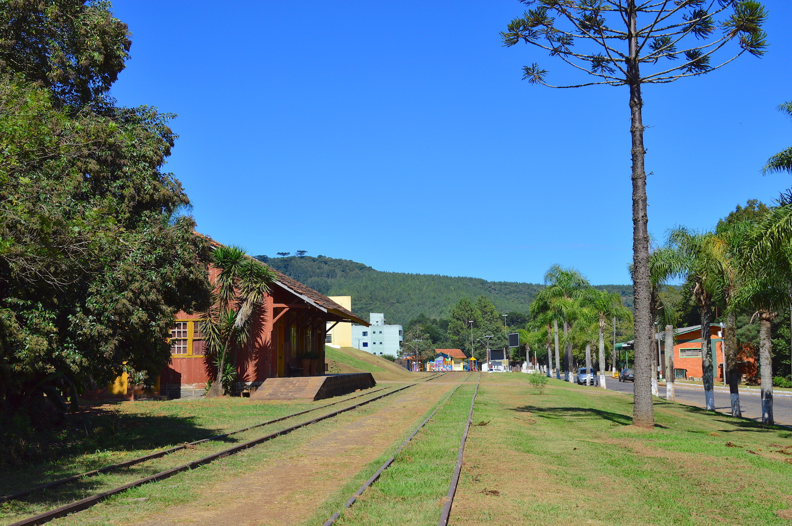 Figura 1: Estação ferroviária preservada em Rio das Antas/SC