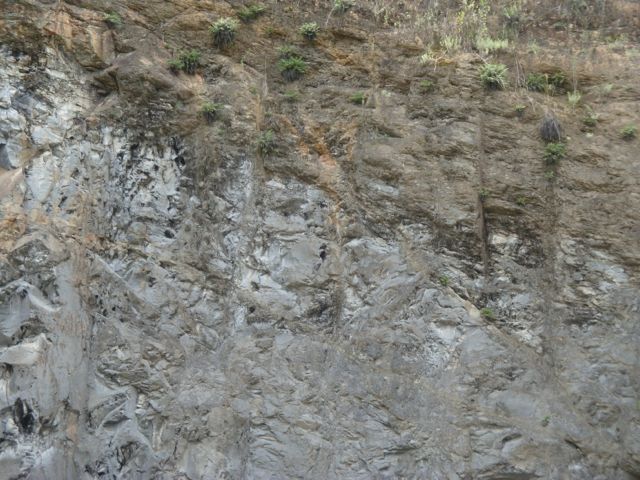 Figura 18: Curiosa rocha no alto vale do rio Hercílio