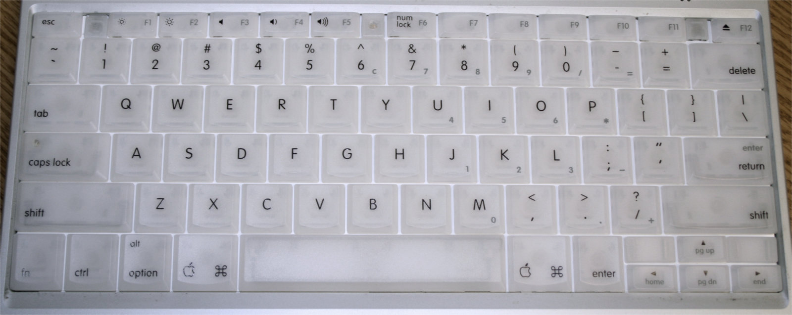 Figure 28: The iBook G4 keyboard. Source: PXHere